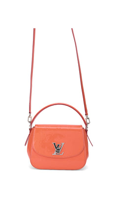 Louis Vuitton Pasadena Patent Shoulder Bag - Orange
