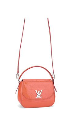 Louis Vuitton Pasadena Patent Shoulder Bag - Orange