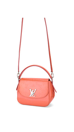Louis Vuitton Pasadena Patent Shoulder Bag - Orange