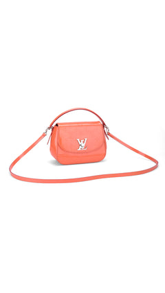 Louis Vuitton Pasadena Patent Shoulder Bag - Orange