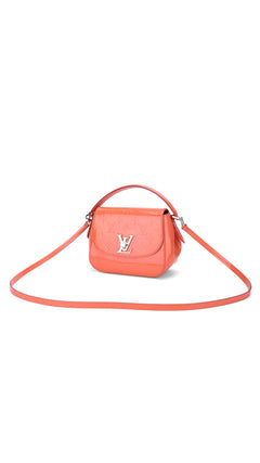 Louis Vuitton Pasadena Patent Shoulder Bag - Orange