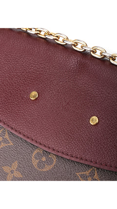 Louis Vuitton Saint Placide Chain Bag - Burgundy
