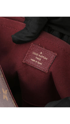 Louis Vuitton Saint Placide Chain Bag - Burgundy