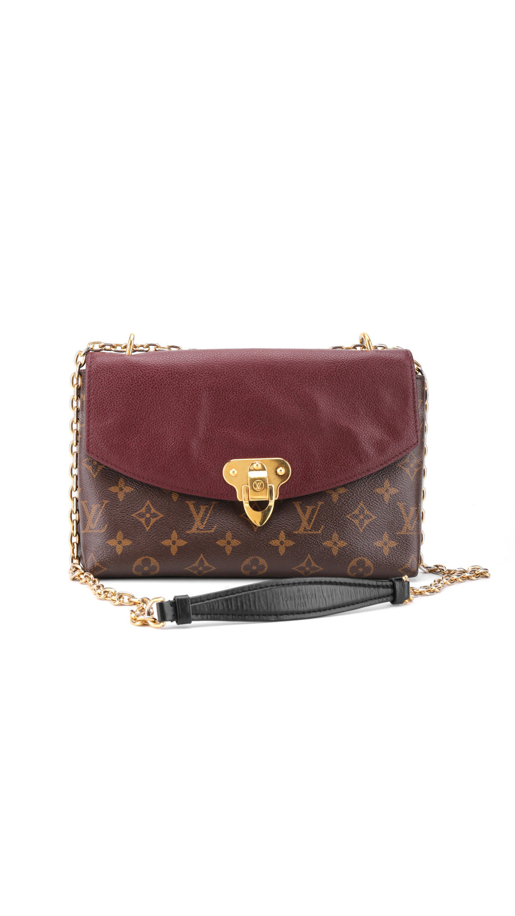 Louis Vuitton Saint Placide Chain Bag - Burgundy