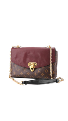 Louis Vuitton Saint Placide Chain Bag - Burgundy