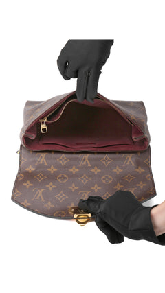 Louis Vuitton Saint Placide Chain Bag - Burgundy