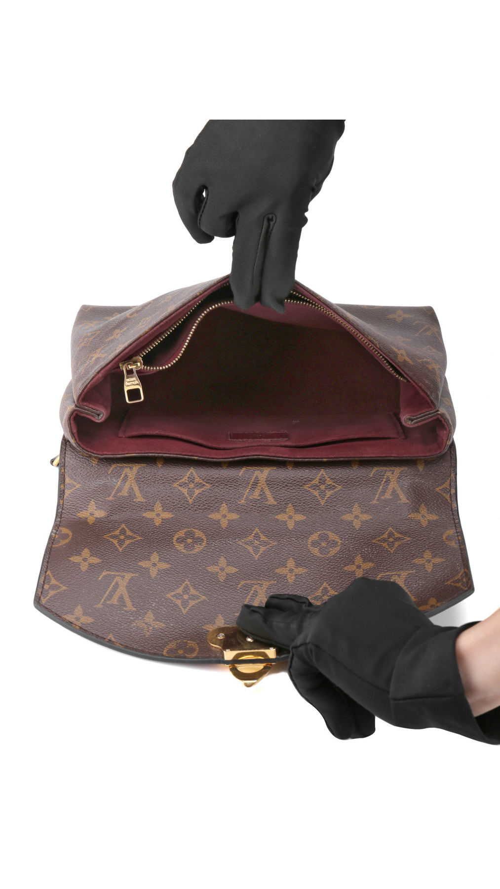 Louis Vuitton Saint Placide Chain Bag - Burgundy