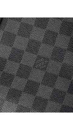 Louis Vuitton Tadao Damier Graphite Tote Bag - Black