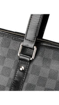 Louis Vuitton Tadao Damier Graphite Tote Bag - Black