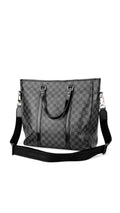 Louis Vuitton Tadao Damier Graphite Tote Bag - Black