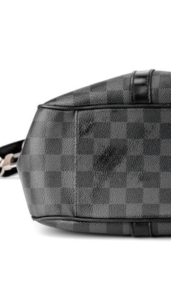 Louis Vuitton Tadao Damier Graphite Tote Bag - Black