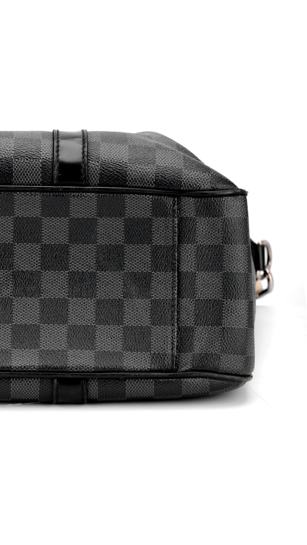 Louis Vuitton Tadao Damier Graphite Tote Bag - Black