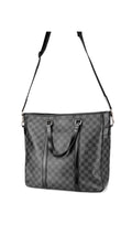 Louis Vuitton Tadao Damier Graphite Tote Bag - Black
