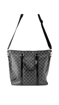 Louis Vuitton Tadao Damier Graphite Tote Bag - Black