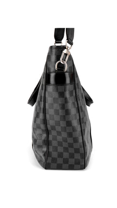 Louis Vuitton Tadao Damier Graphite Tote Bag - Black