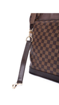 Louis Vuitton Damier Ebene Sac Chasse Hunting Bag - Brown