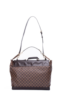Louis Vuitton Damier Ebene Sac Chasse Hunting Bag - Brown