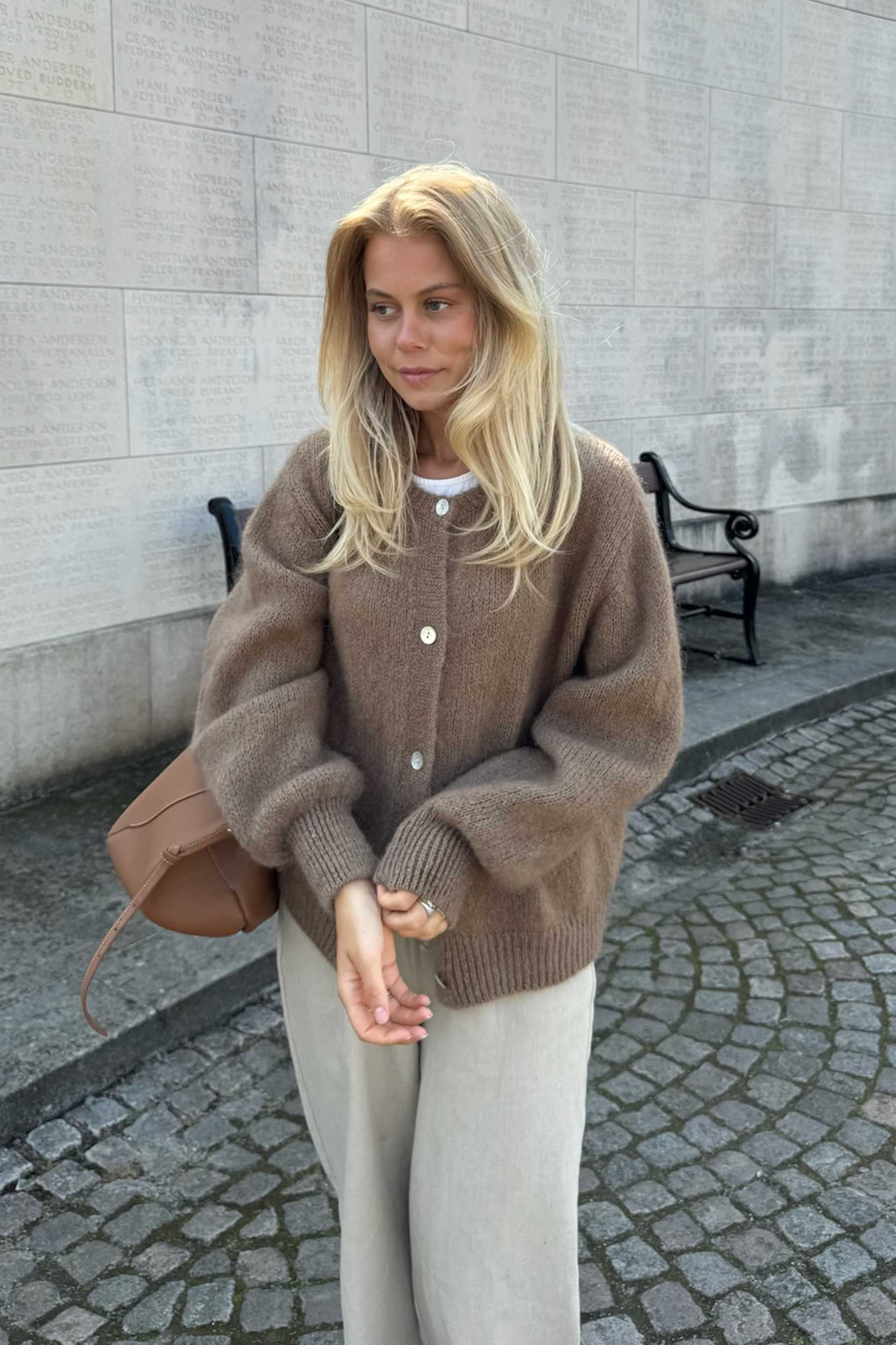 Idaic Cardigan - Camel