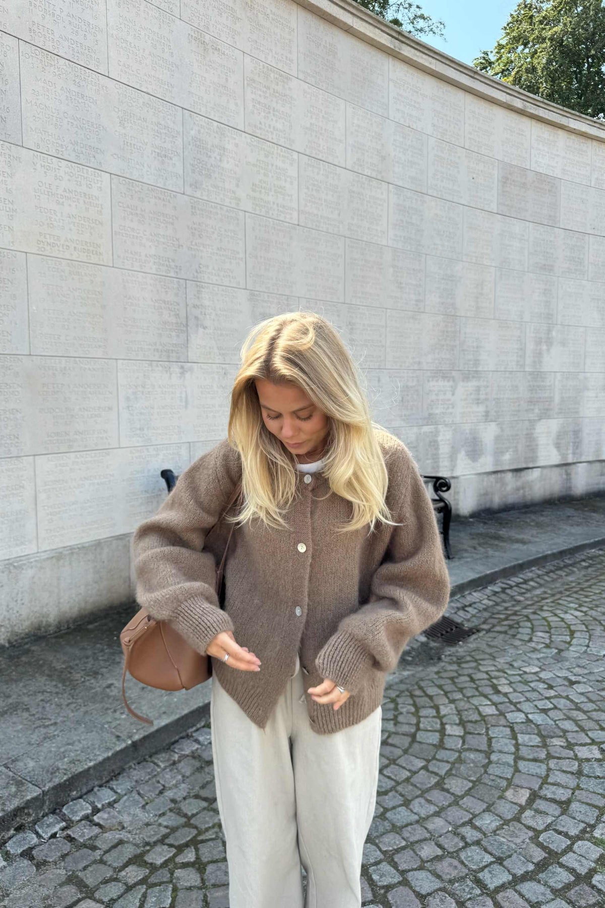 Idaic Cardigan - Camel