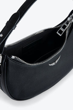 Moonrock Grained Leather - Noir
