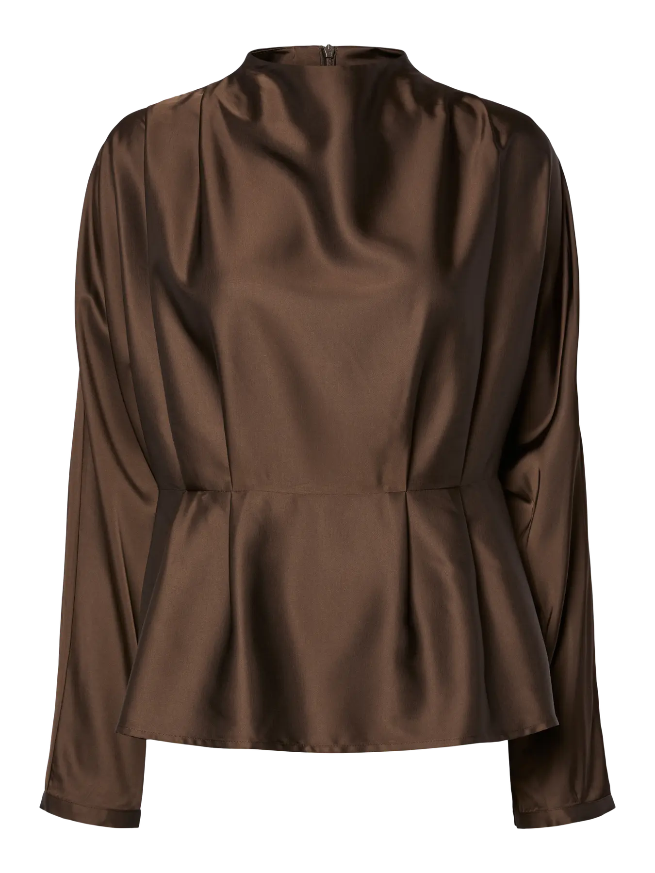Yasyera Ls Top - Chocolate Brown