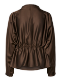 Yasyera Ls Top - Chocolate Brown
