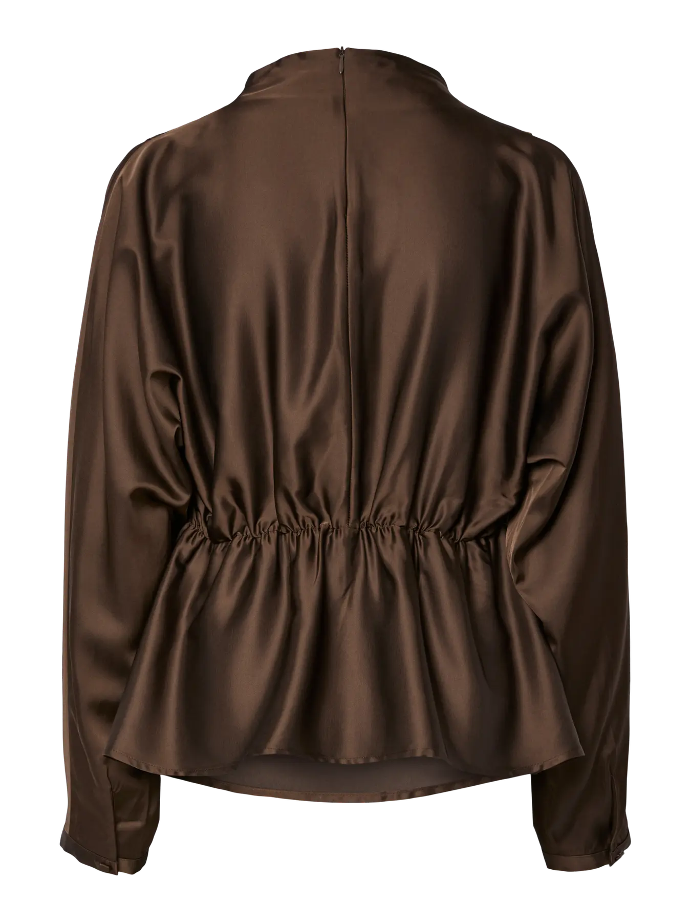 Yasyera Ls Top - Chocolate Brown
