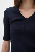DagnaIW V T-Shirt - Marine Blue