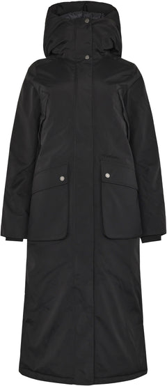 Melody Wns Parka Long - Black