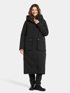 Melody Wns Parka Long - Black