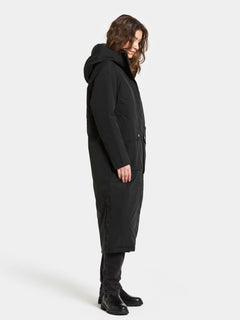 Melody Wns Parka Long - Black