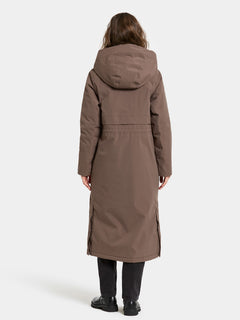 Melody Wns Parka Long - Mocha Brown