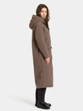 Melody Wns Parka Long - Mocha Brown