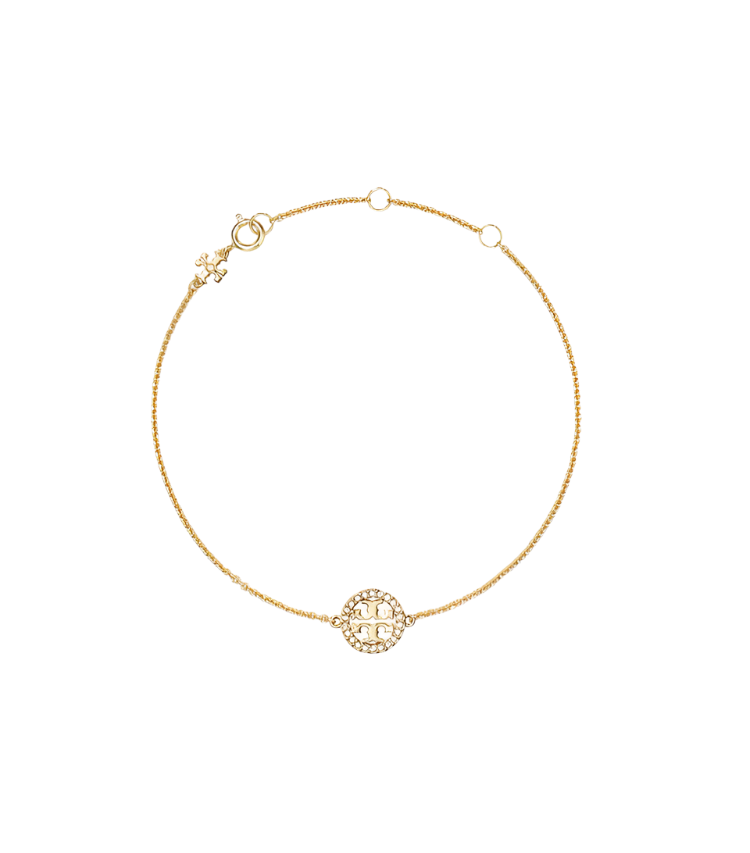 Miller Pave Chain Bracelet - Tory Gold / Crystal