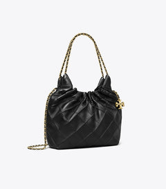Fleming Mini Hobo Bag - Black