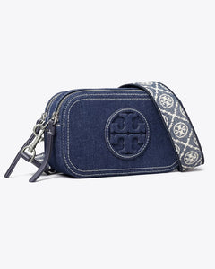 Miller Denim Mini Crossbody Bag - Royal Navy