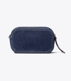 Miller Denim Mini Crossbody Bag - Royal Navy