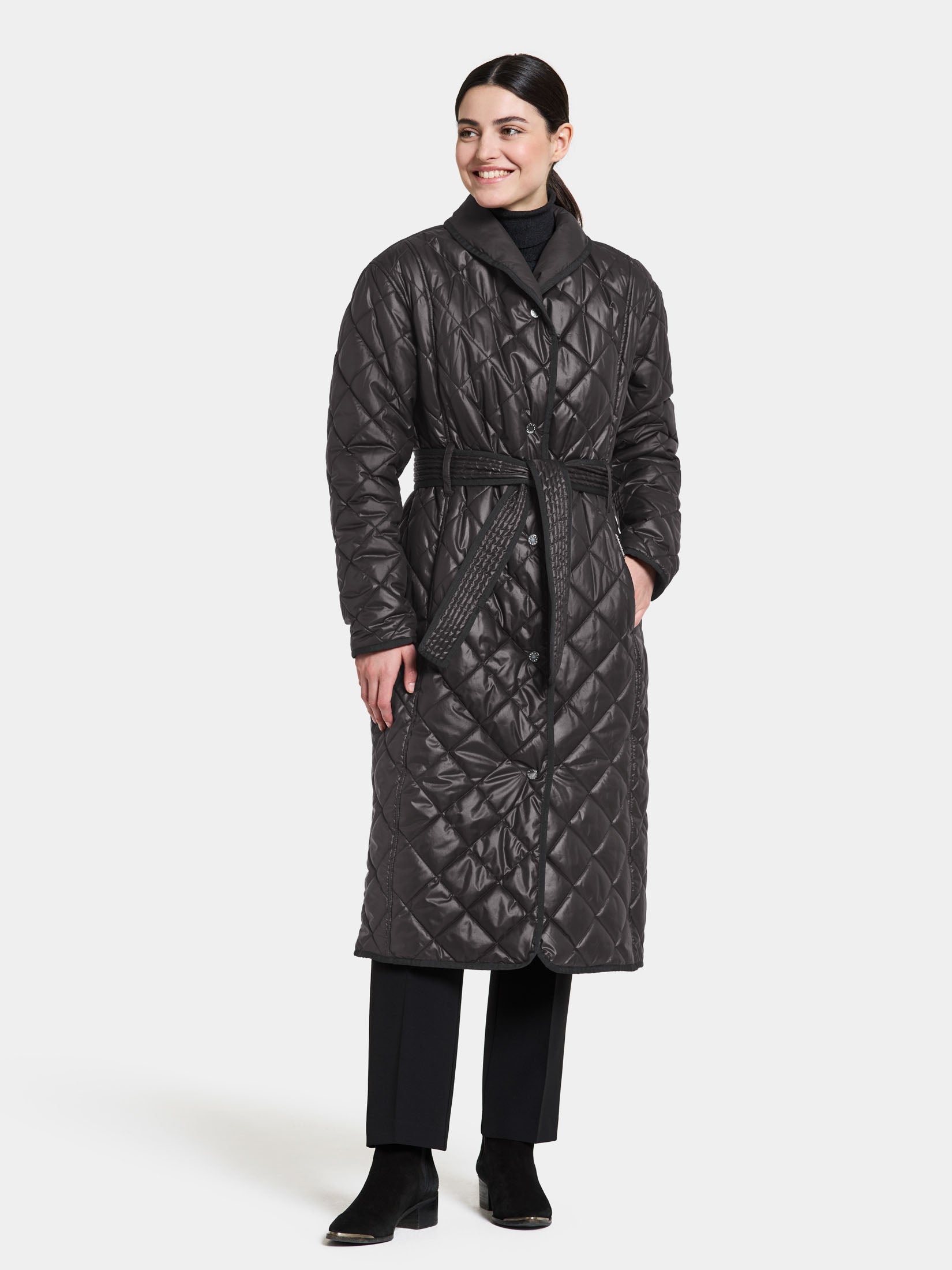 Mirjam Coat Long - Black