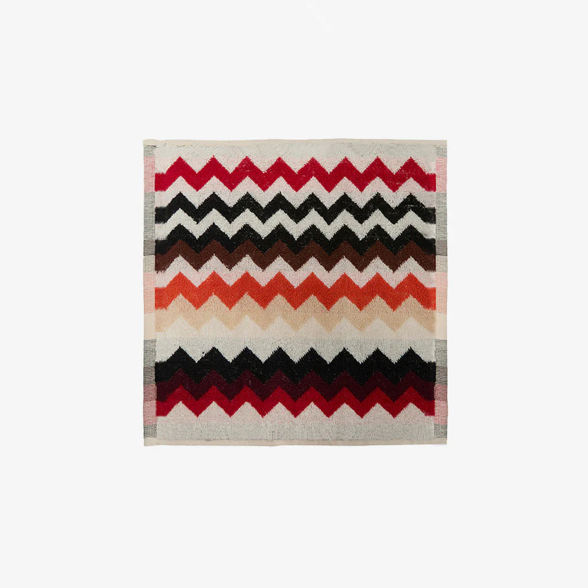 Best Face Towel - Red Multicolor