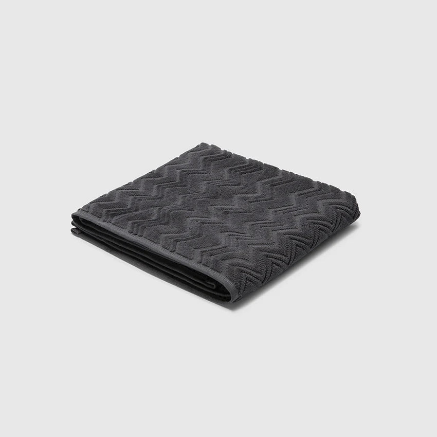 Chalk Hand Towel - Anthracite Grey