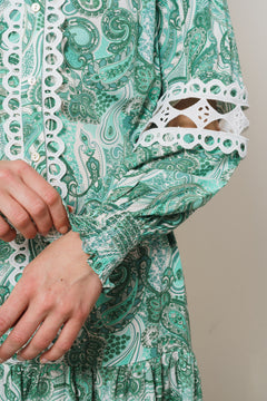 Teresa Dress - Jade Green