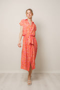 Ada Dress - Orange Mix