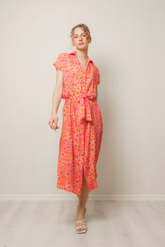 Ada Dress - Orange Mix