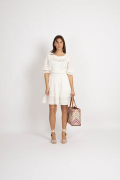 Kinsley Dress - White
