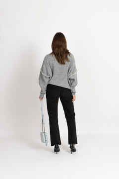 Olli Knit - Dark Grey Melange