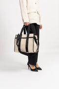 Cali Tote - Offwhite/Black