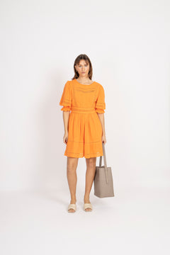 Kinsley Dress - Nectarine