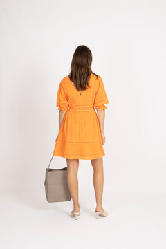 Kinsley Dress - Nectarine