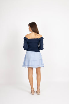 Mikela Skirt - Vista Blue