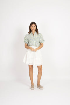Mikela Skirt - White
